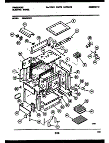 05 - Body Parts parts for Frigidaire Range REG435WRW2 from AppliancePartsPros.com