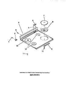 03 - Cook Top, Surface Units, Drip Pans parts for Frigidaire Range REGS38BDL0 from AppliancePartsPros.com