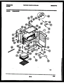 04 - Body Parts parts for Frigidaire Range REGS37BNW5 from AppliancePartsPros.com