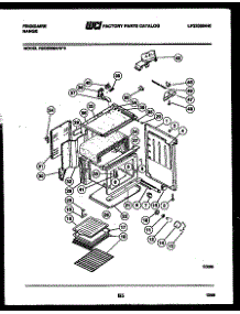 06 - Body Parts parts for Frigidaire Range REGS38BKW0 from AppliancePartsPros.com