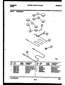 07 - Broiler Parts parts for Frigidaire Range REGS37BNW5 from AppliancePartsPros.com