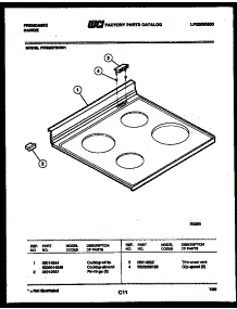 05 - Cooktop Parts parts for Frigidaire Range REGS37BNW1 from AppliancePartsPros.com