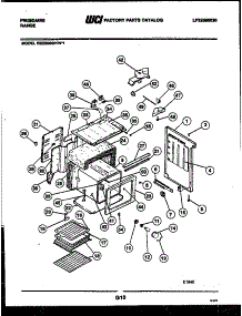 06 - Body Parts parts for Frigidaire Range REGS38BKL1 from AppliancePartsPros.com