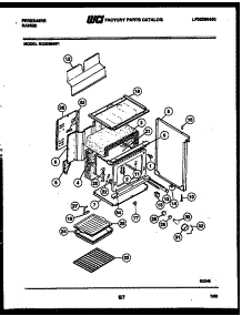 06 - Body Parts parts for Frigidaire Range RG32BNW1 from AppliancePartsPros.com
