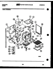 08 - Lower Body Parts parts for Frigidaire Range REM638BDW4 from AppliancePartsPros.com