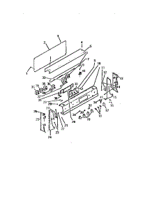 03 - Control Panel, Controls parts for Frigidaire Range RS35BAW1 from AppliancePartsPros.com
