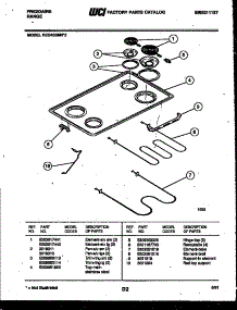 03 - Cooktop And Broiler Parts parts for Frigidaire Range REG433MNW2 from AppliancePartsPros.com