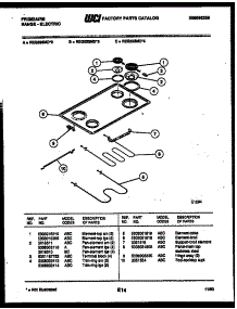 03 - Cooktop And Broiler Parts parts for Frigidaire Range REG533MDM3 from AppliancePartsPros.com