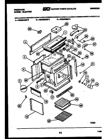 05 - Body Parts parts for Frigidaire Range REG533MDM3 from AppliancePartsPros.com