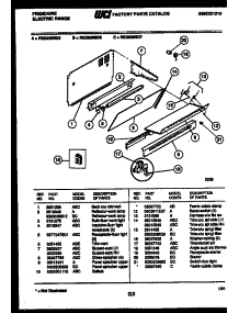 03 - Splasher Control parts for Frigidaire Range REG638BDW7 from AppliancePartsPros.com