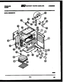 07 - Body Parts parts for Frigidaire Range REGS36BCH3 from AppliancePartsPros.com