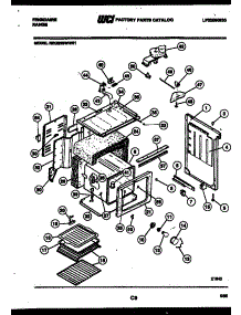 03 - Body Parts parts for Frigidaire Range REGS39WNW1 from AppliancePartsPros.com