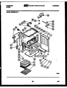 06 - Body Parts parts for Frigidaire Range REGS39WLL0 from AppliancePartsPros.com