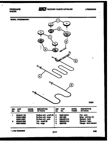 04 - Broiler Parts parts for Frigidaire Range REGS39WNW1 from AppliancePartsPros.com