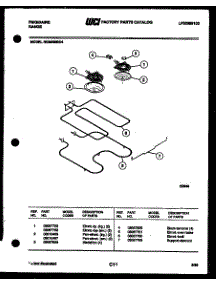 03 - Broiler Parts parts for Frigidaire Range REM638BDL4 from AppliancePartsPros.com
