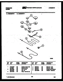 05 - Broiler Parts parts for Frigidaire Range RES36BFW0 from AppliancePartsPros.com