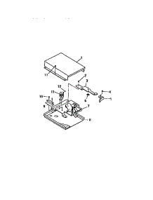 04 - Door Latch Mechanism parts for Frigidaire Range REM638MM8 from AppliancePartsPros.com