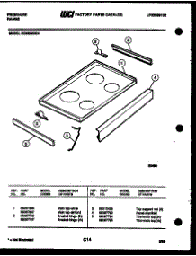 06 - Cooktop Parts parts for Frigidaire Range REM638BDL4 from AppliancePartsPros.com