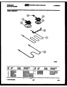 03 - Broiler Parts parts for Frigidaire Range RG35CAW4 from AppliancePartsPros.com