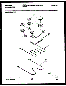 03 - Broiler Parts parts for Frigidaire Range REGS39WLW1 from AppliancePartsPros.com