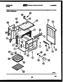 06 - Body Parts parts for Frigidaire Range RGS36BNL1 from AppliancePartsPros.com