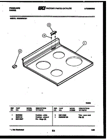 07 - Cooktop Parts parts for Frigidaire Range RGS36BNL1 from AppliancePartsPros.com