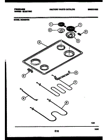 04 - Cooktop And Broiler Parts parts for Frigidaire Range RG533NW3 from AppliancePartsPros.com