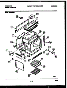 05 - Body Parts parts for Frigidaire Range RG533NW3 from AppliancePartsPros.com