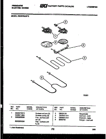 04 - Broiler Parts parts for Frigidaire Range RSE37BAW5 from AppliancePartsPros.com