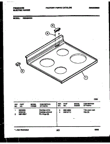 03 - Cooktop Parts parts for Frigidaire Range RS33BNL3 from AppliancePartsPros.com