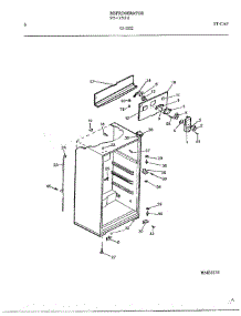 Electrical Equipment Page 5 parts for Frigidaire Refrigerator 95-1522 from AppliancePartsPros.com