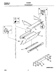 02 - Splasher parts for Frigidaire Range TGO356BFW4 from AppliancePartsPros.com
