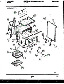 06 - Body Parts parts for Frigidaire Range RG34NL2 from AppliancePartsPros.com