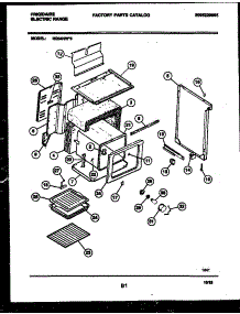 05 - Body Parts parts for Frigidaire Range RG34NW3 from AppliancePartsPros.com
