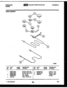 05 - Broiler Parts parts for Frigidaire Range RS33BNW1 from AppliancePartsPros.com