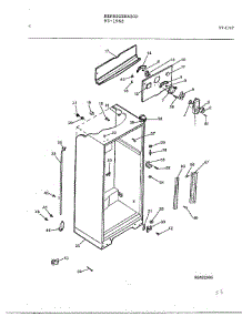 Electrical Equipment Page 3 parts for Frigidaire Refrigerator 95-1962 from AppliancePartsPros.com