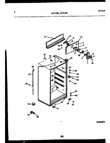 03 - Cabinet Parts parts for Frigidaire Refrigerator ATL130BL0 from AppliancePartsPros.com