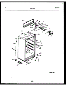 04 - Cabinet Parts parts for Frigidaire Refrigerator ATN152WK1 from AppliancePartsPros.com
