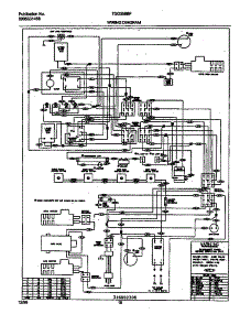 10 - Wiring Diagram parts for Frigidaire Range TGO356BFW3 from AppliancePartsPros.com