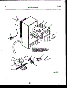 05 - System And Automatic Defrost Parts parts for Frigidaire Refrigerator ASL140WK2 from AppliancePartsPros.com