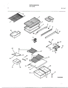 Electrical Equipment Page 7 parts for Frigidaire Refrigerator 95-1962 from AppliancePartsPros.com