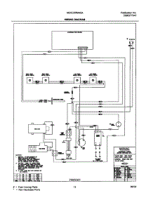 13 - Wiring Diagram parts for Frigidaire Range NGSG3PMASA from AppliancePartsPros.com