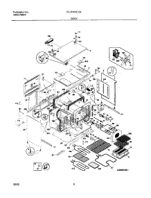 07 - Body parts for Frigidaire Range PLCF489CCA from AppliancePartsPros.com