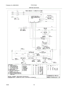 10 - Wiring Diagram parts for Frigidaire Range PFEF373ES1 from AppliancePartsPros.com