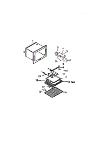 09 - Oven Liner, Heating Elements parts for Frigidaire Range RG45CW0 from AppliancePartsPros.com