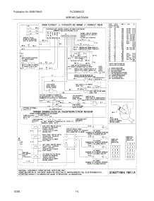 12 - Wiring Diagram parts for Frigidaire Range PLCS389ECE from AppliancePartsPros.com