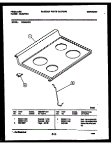 07 - Cooktop Parts parts for Frigidaire Range RG36BNL2 from AppliancePartsPros.com