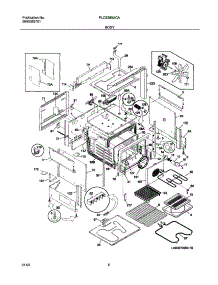 07 - Body parts for Frigidaire Range PLCS389ACA from AppliancePartsPros.com
