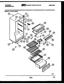 03 - Cabinet Parts parts for Frigidaire Refrigerator ATL150HK2 from AppliancePartsPros.com