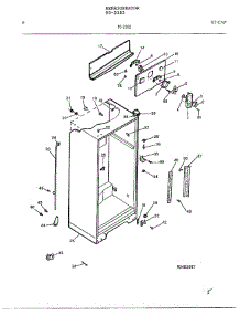 Electrical Equipment Page 5 parts for Frigidaire Refrigerator 95-2182 from AppliancePartsPros.com